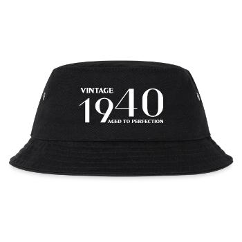 Vintage 1940 aged to perfection - Bob Enfant - noir - Devant