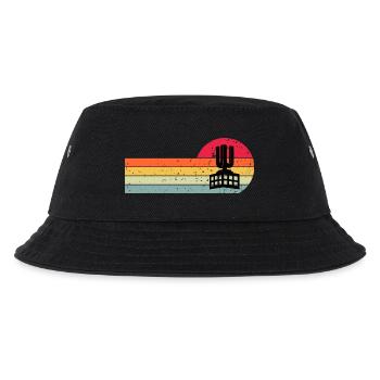 Dortmund U - Kinder Bucket Hat - Schwarz - Vorne