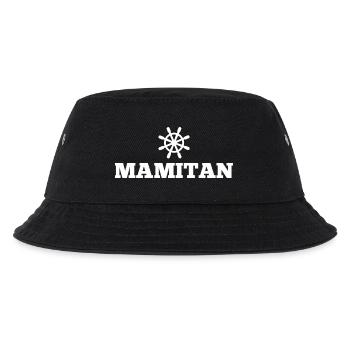 Mamitän Muttertag beste Mama Anker - Kinder Bucket Hat - Schwarz - Vorne