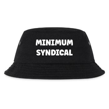 Union minimum - Kids’ Bucket Hat - black - Front