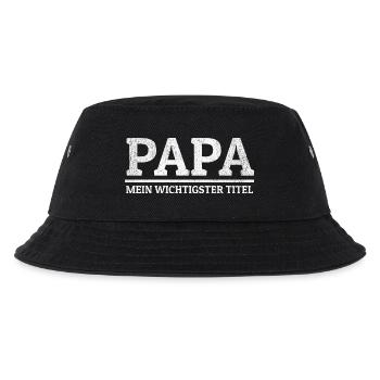 Chemise de papa : mon titre le plus important - Bob Enfant - noir - Devant