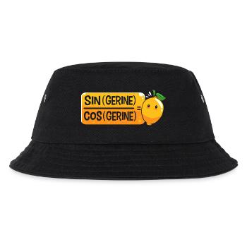 Mathematik mathematisch Mathe Mathematiker - Kinder Bucket Hat - Schwarz - Vorne