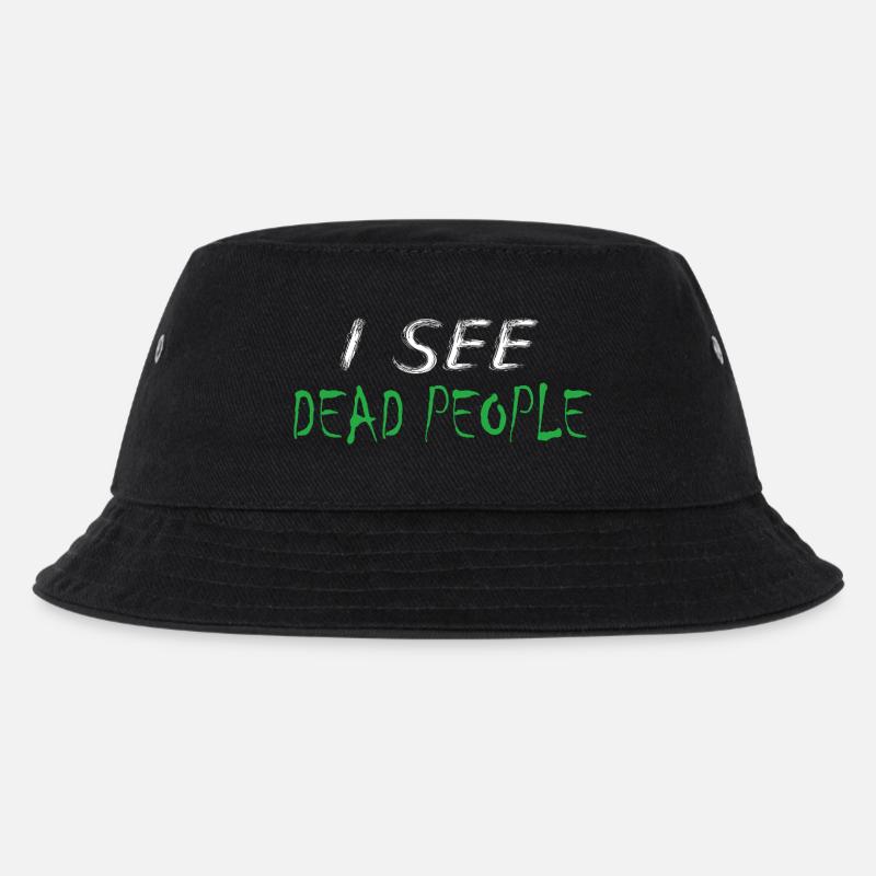 Ich sehe Tote - Kinder Bucket Hat - Schwarz