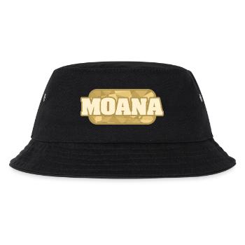Moana als Bio - Kinder Bucket Hat - Schwarz - Vorne