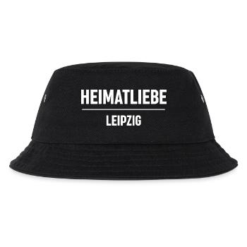 Heimatliebe Leipzig - Kinder Bucket Hat - Schwarz - Vorne