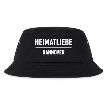 Heimatliebe Hannover - Kinder Bucket Hat - Schwarz - Vorne