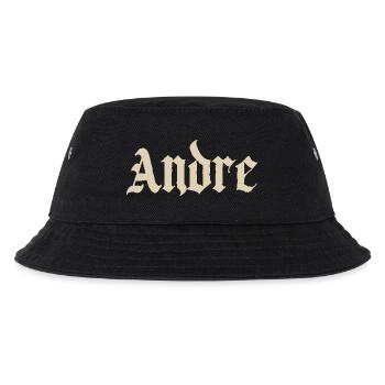 Andre Gothic Romantik - Kinder Bucket Hat - Schwarz - Vorne