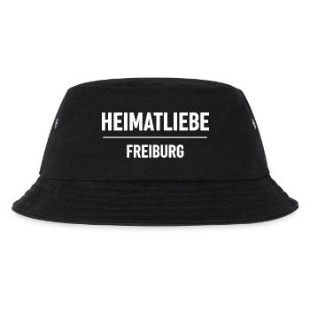 Heimatliebe Freiburg - Kinder Bucket Hat - Schwarz - Vorne