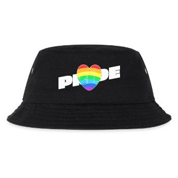 Cœur de la fierté - Rainbow Design - Bob Enfant - noir - Devant