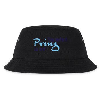 Sag einfach Prinz zu mir - Kinder Bucket Hat - Schwarz - Vorne