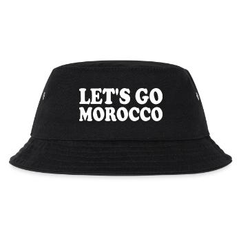 Marokko - Kinder Bucket Hat - Schwarz - Vorne