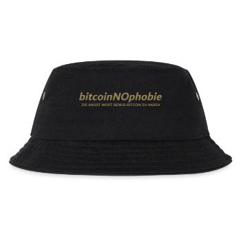 Die Angst nicht genug Bitcoin zu haben - Kinder Bucket Hat - Schwarz - Vorne