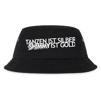 shimmyistgold - Kinder Bucket Hat - Schwarz - Vorne