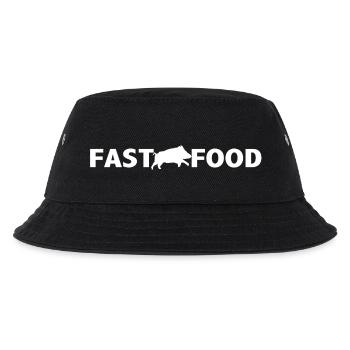 Sanglier fast food - Bob Enfant - noir - Devant
