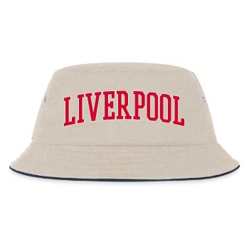 Liverpool Uk - Kinder Bucket Hat - Natur/Navy - Vorne