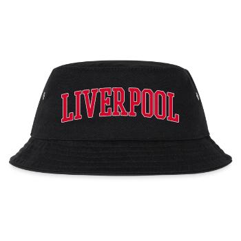 Liverpool Uk - Kinder Bucket Hat - Schwarz - Vorne