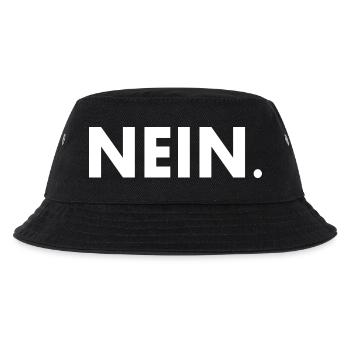 Nein - Kinder Bucket Hat - Schwarz - Vorne