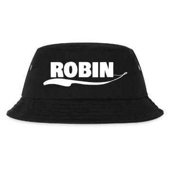 Prénom robin - Bob Enfant - noir - Devant