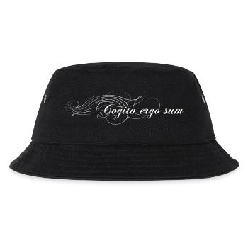 Cogito ergo sum - I think therefore I am - Kids’ Bucket Hat - black - Front