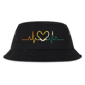 Pêcheur Heartbeat Pêche - Bob Enfant - noir - Devant