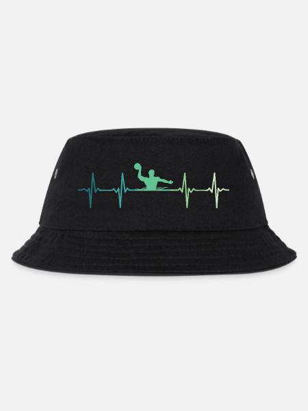 Water polo Heartbeat Water polo - Kids’ Bucket Hat - black