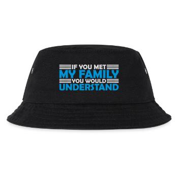 you would understand quote - Kids’ Bucket Hat - black - Front