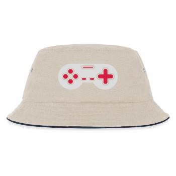 Conception Retro Gamer Controller - Bob Enfant - blanc cassé/bleu marine - Devant
