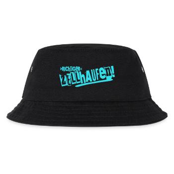 Zellhaufen Man - Kinder Bucket Hat - Schwarz - Vorne