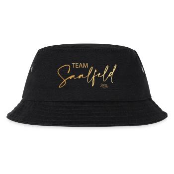 Sturm der Liebe Team Saalfeld Gold Handschrift - Kinder Bucket Hat - Schwarz - Vorne
