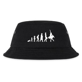 Vom Kind zur Ballerina - Kinder Bucket Hat - Schwarz - Vorne