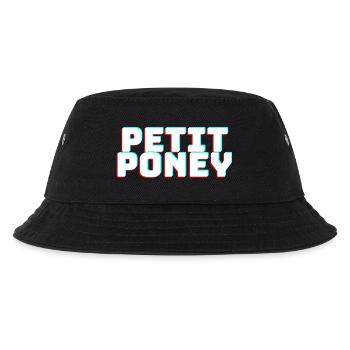 Petit poney - Bob Enfant - noir - Devant