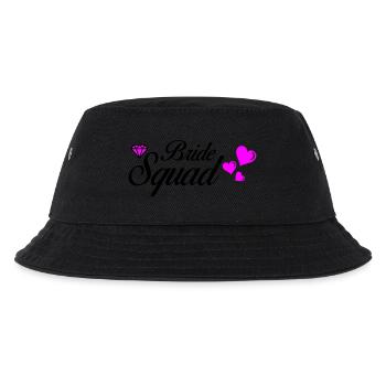 bride squad 02 - Kinder Bucket Hat - Schwarz - Vorne