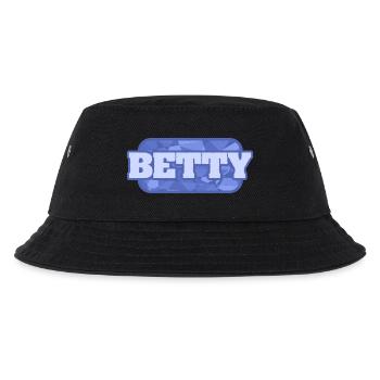 Name Betty - Kids’ Bucket Hat - black - Front
