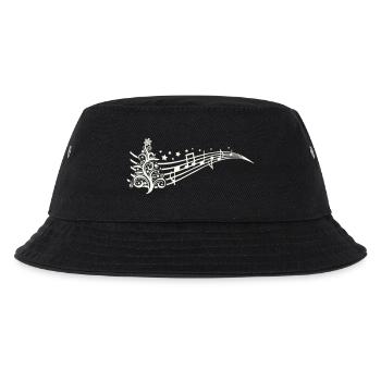 Christmas Sheet Music - Kids’ Bucket Hat - black - Front