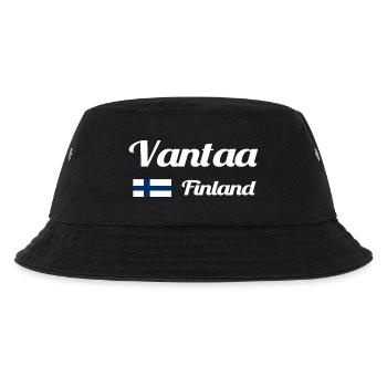 Vantaa Finland Print - Kids’ Bucket Hat - black - Front