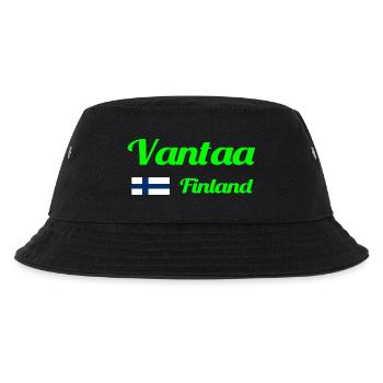 Vantaa Finland Print - Kids’ Bucket Hat - black - Front