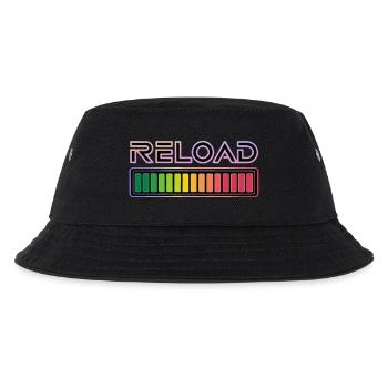 NACHLADEN - Kinder Bucket Hat - Schwarz - Vorne