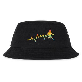 Basketballspieler Evolution Basketball - Kinder Bucket Hat - Schwarz - Vorne