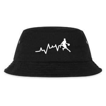 Basketballspieler Evolution Basketball - Kinder Bucket Hat - Schwarz - Vorne