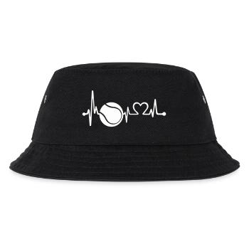 Tennis Beat Love - Kids’ Bucket Hat - black - Front