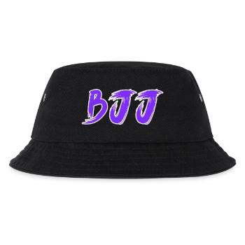 BJJ Lila Gürtel – Jiu Jitsu Rang Design - Kinder Bucket Hat - Schwarz - Vorne