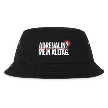 Rettungssanitäter Geschenk Krankenwagen Fahren - Kinder Bucket Hat - Schwarz - Vorne