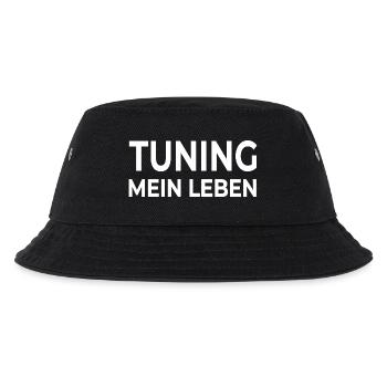 Tuning - Kinder Bucket Hat - Schwarz - Vorne