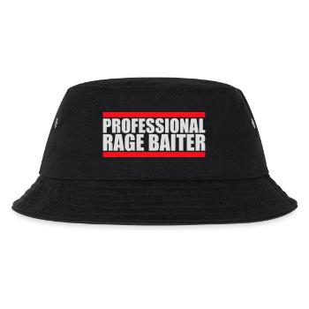 Professional Rage Baiter Troll Aufmerksamkeit Spaß - Kinder Bucket Hat - Schwarz - Vorne