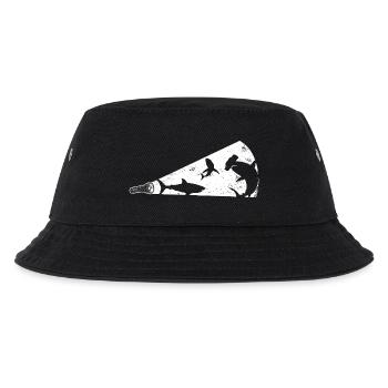 Mégaphone silhouette de requin - Bob Enfant - noir - Devant