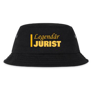 Geschenk für Jurist - Kinder Bucket Hat - Schwarz - Vorne