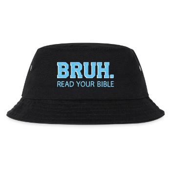 Bruh Bible Shirt – Lis la Bible - Bob Enfant - noir - Devant