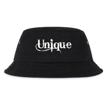 Unique Einzigartig Unikat Selbstwert Einzig Artig - Kinder Bucket Hat - Schwarz - Vorne