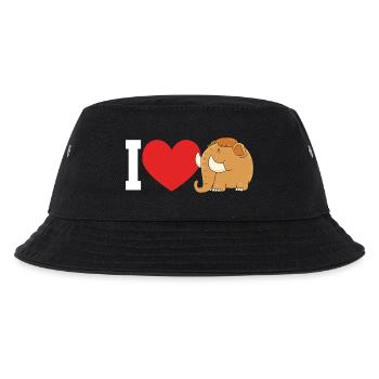 Mammut - Kinder Bucket Hat - Schwarz - Vorne