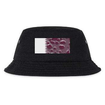 Katar als Land - Kinder Bucket Hat - Schwarz - Vorne